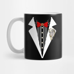 Tuxedo- Steampunk wedding Mug